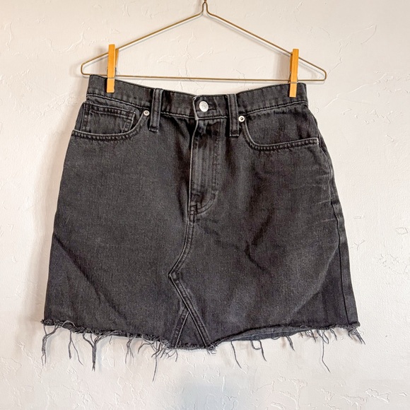 Madewell Dresses & Skirts - Madewell Black Denim Skirt